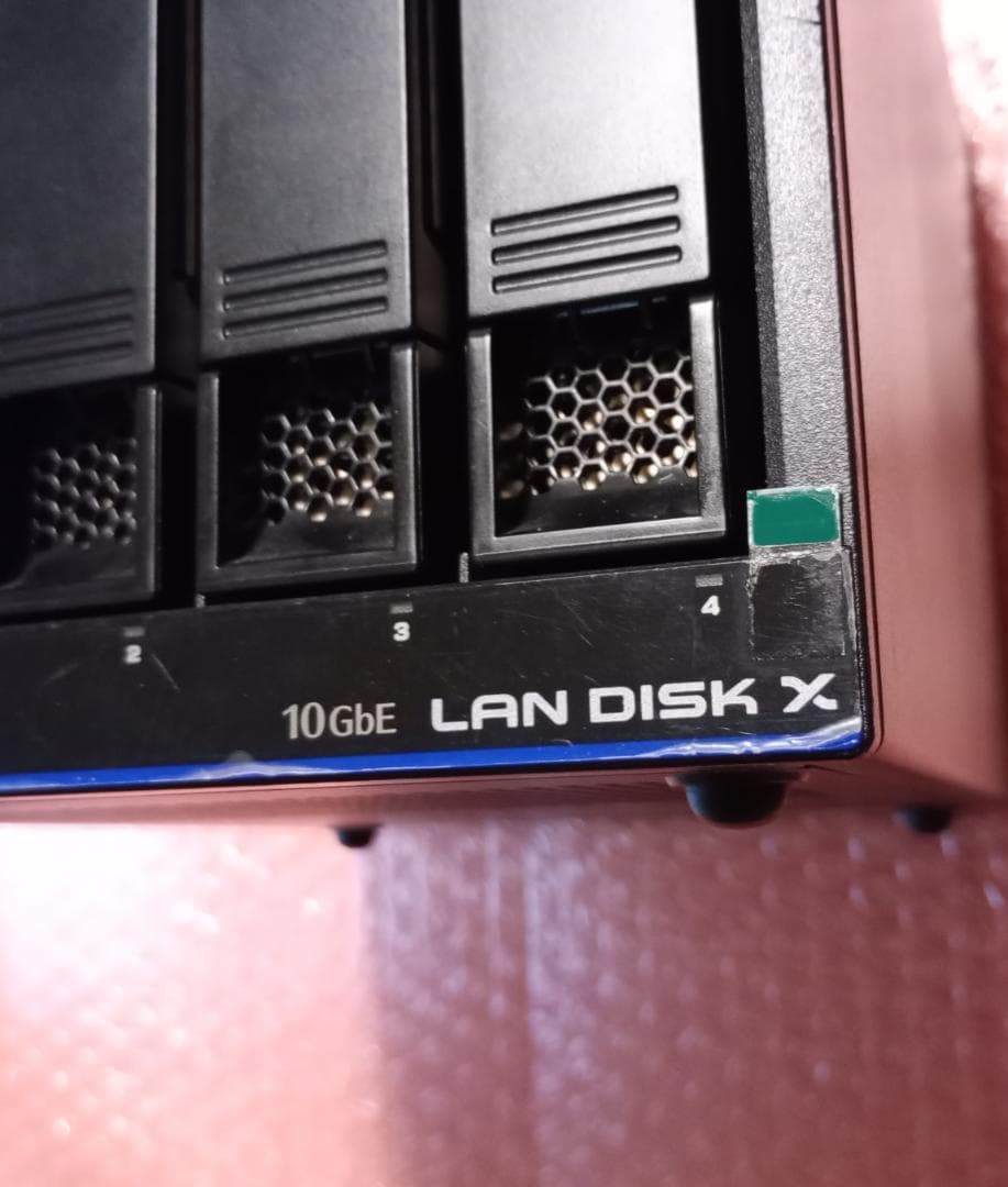 ★【動作品】I-O DATA HDL4-XA16 LANDISK 10GbE対応