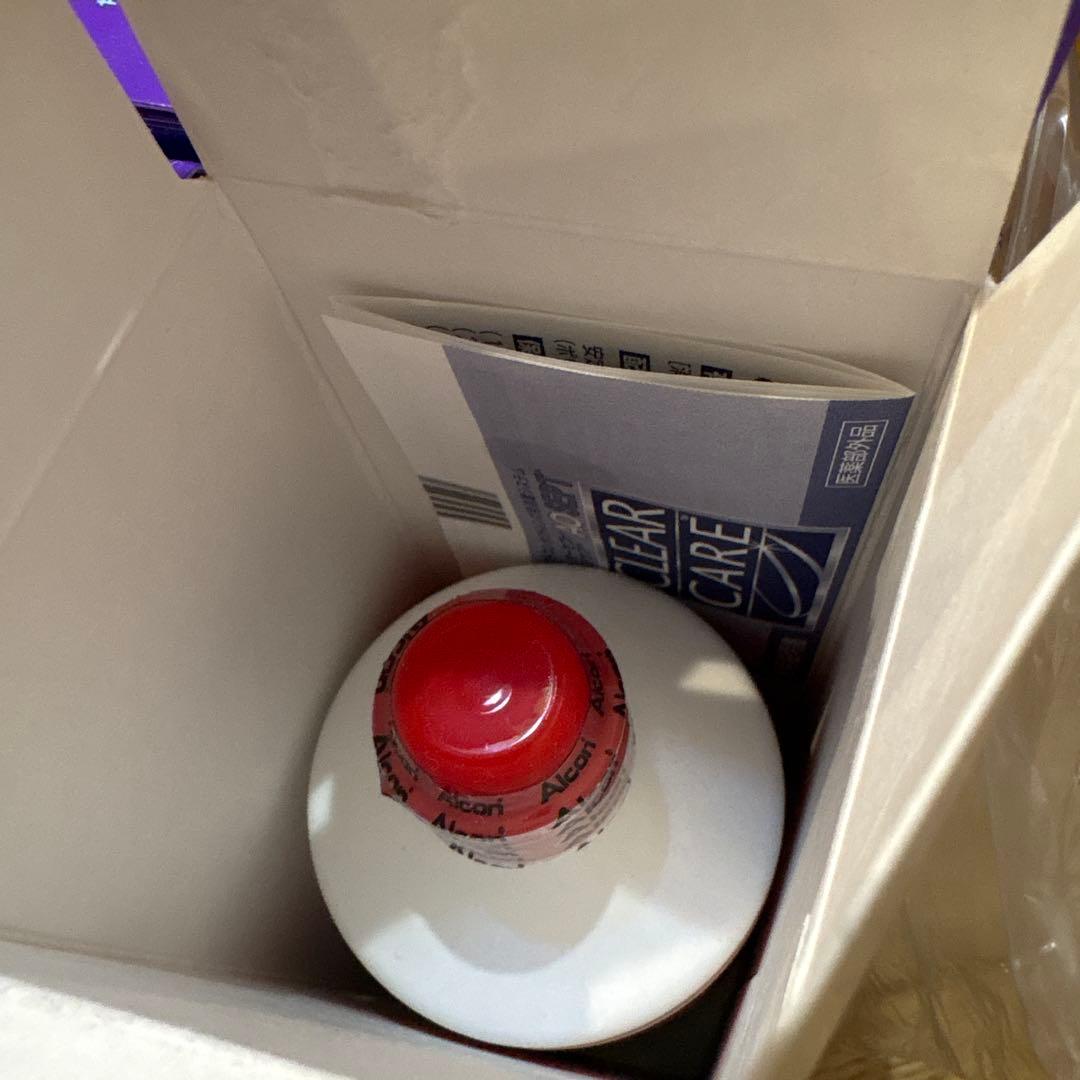 即日発送⭐︎CLEAR CARE ソフトコンタクト洗浄液 360ml 6本セット