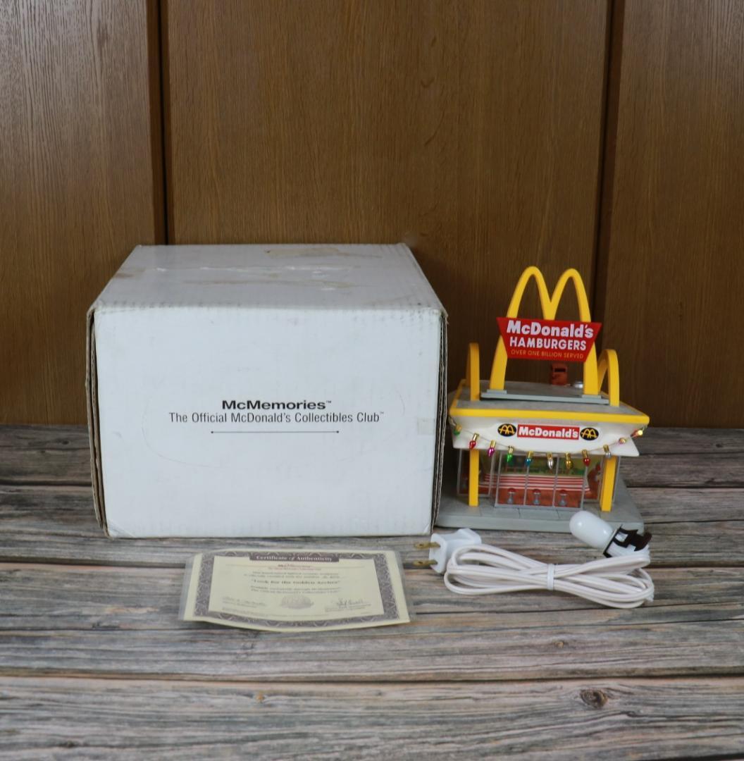 マクドナルド McDonald's ライト付きセラミックレストラン ラージ