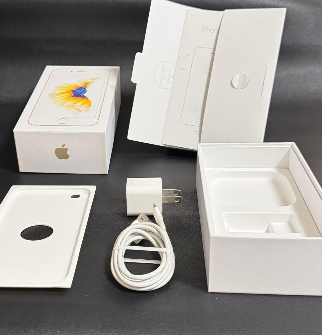 iPhone6s 32GB バッテリー最大容量100% 充電コード ケーブル付き
