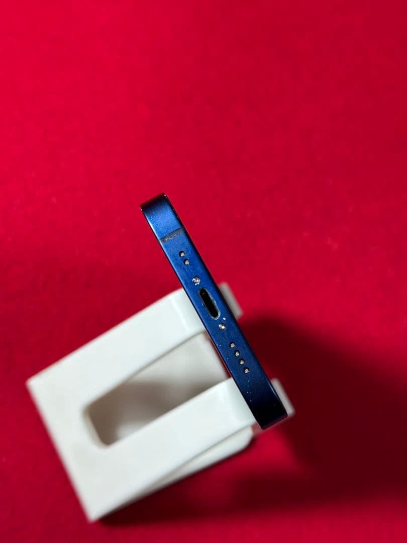 【6823】iPhone 12MINIブルー 128GB simフリー