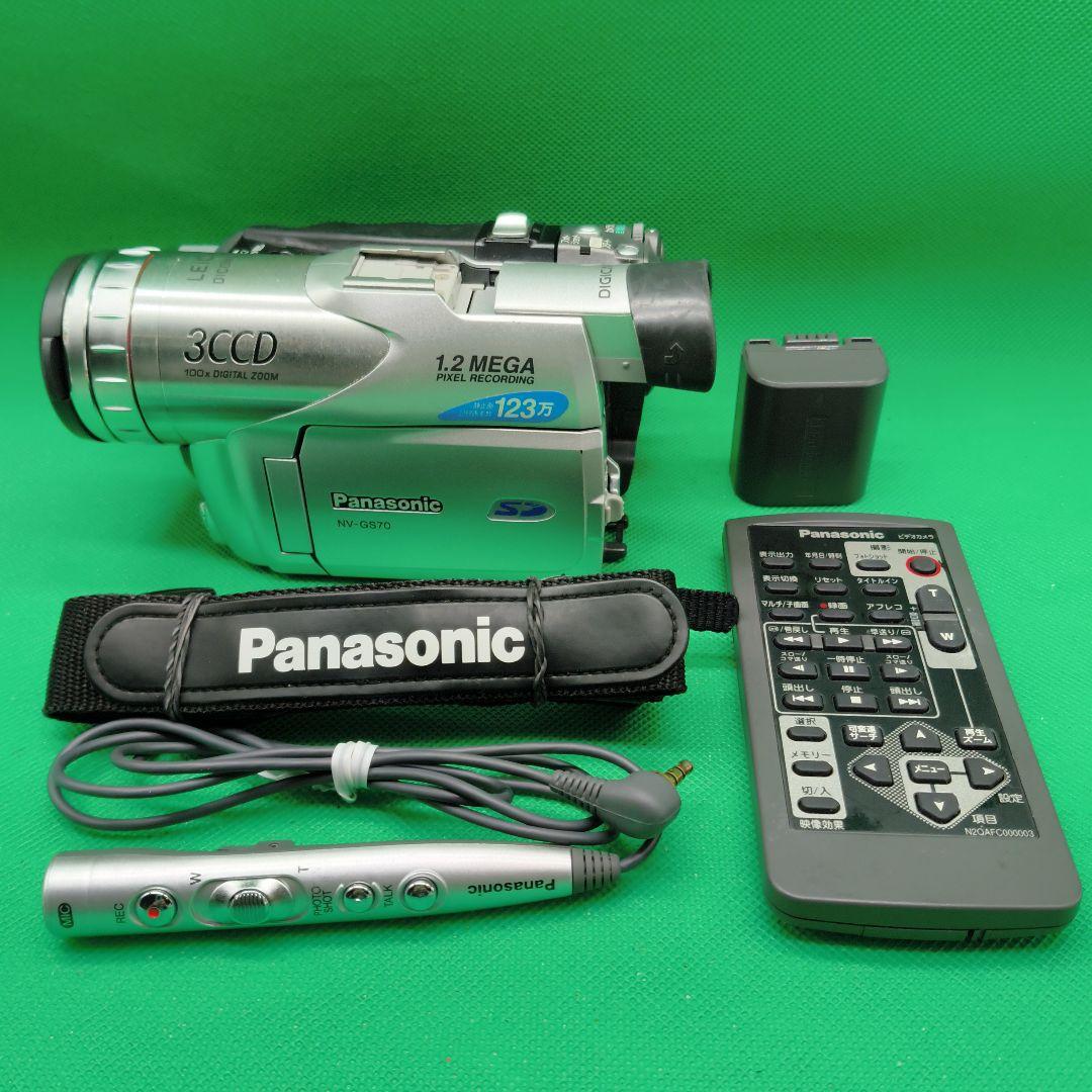 【動作確認済】Panasonic パナソニック NV-GS70 ミニDV ビデオ