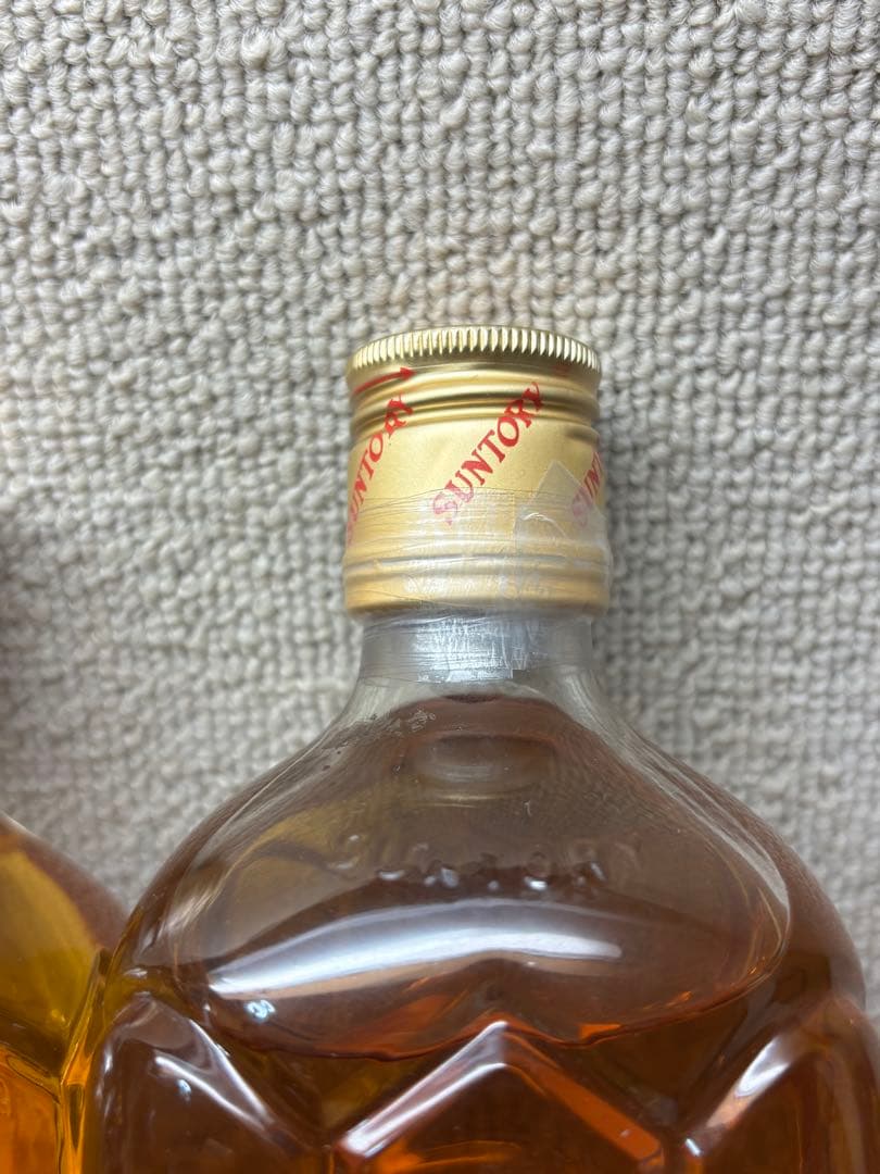 【希少・旧ボトル】サントリー　白角　90年代後半 720ml 500ml 未開封