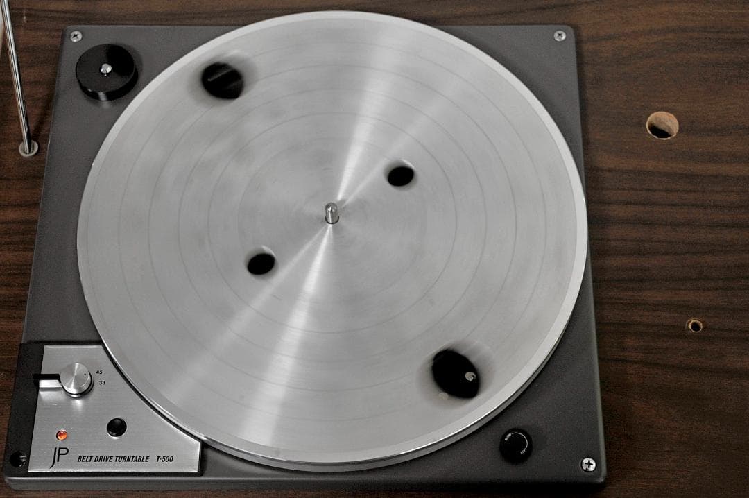 ★レコードを愛でる・ジャパンフォノモーターT-500・ベルトドライブを使いたい！
