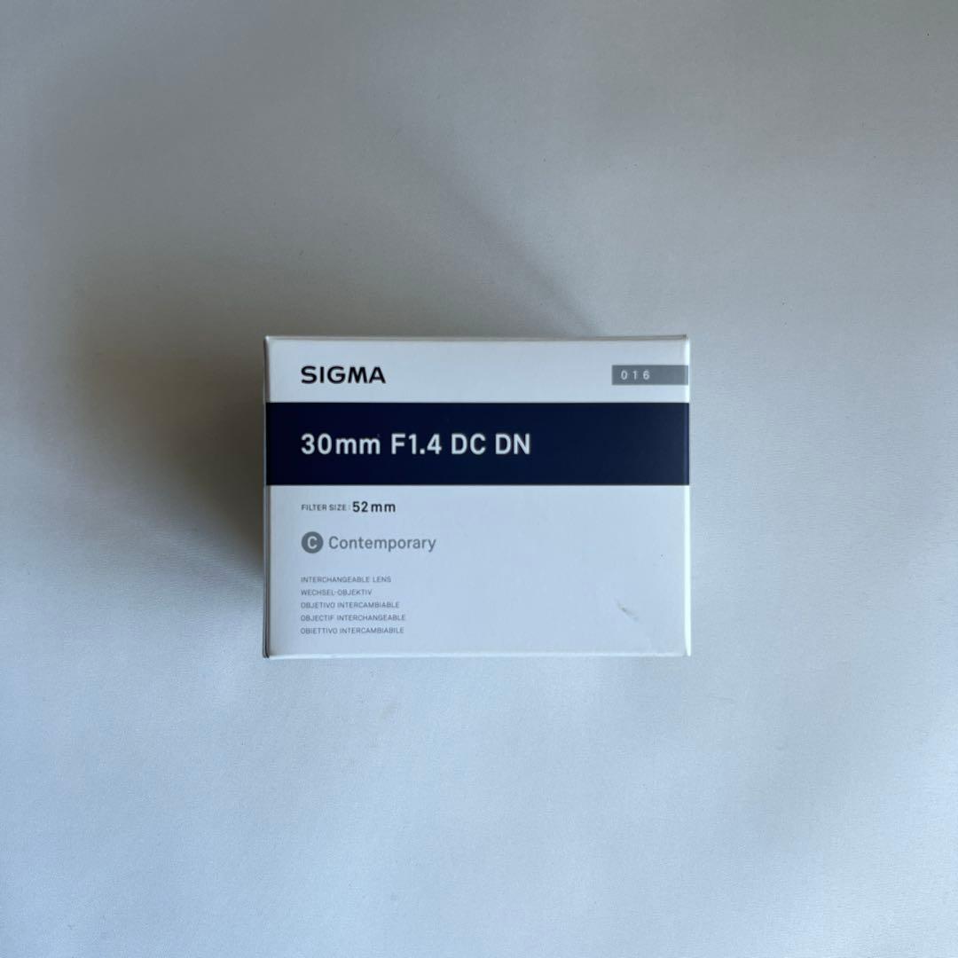 Sigmaレンズ 30mm F1.4 DC DNソニー Eマウント
