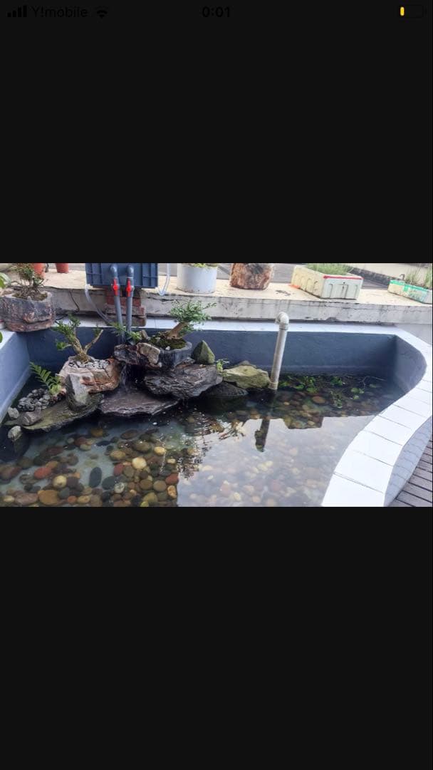 濾過装置 45wポンプ付き ろ材満タン 三段式濾過槽沈殿物理生物濾過 池水質管理
