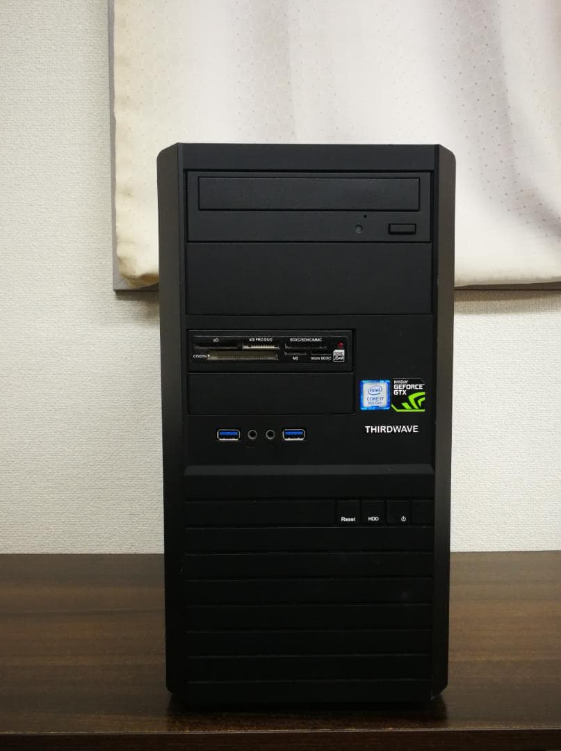 爆速 i7-8700K 32GBメモリ 512GB 新品 SSD 1TB HDD