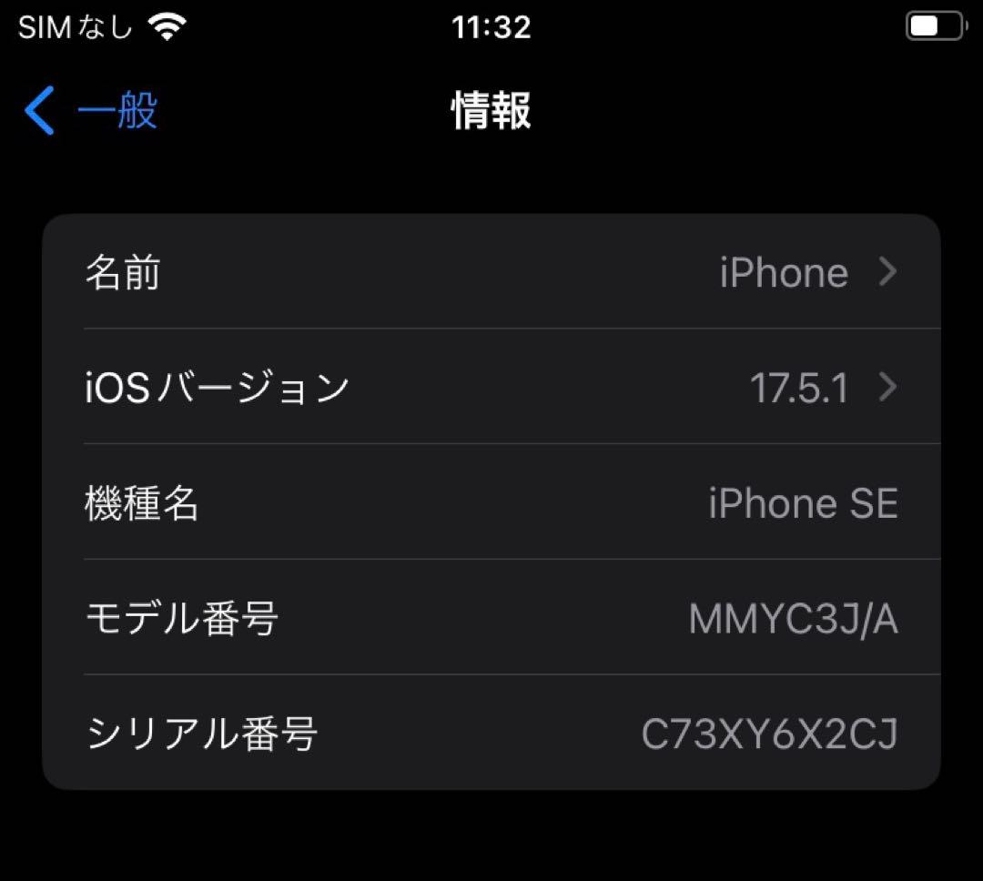 iPhone SE3 両面ガラスコート済み