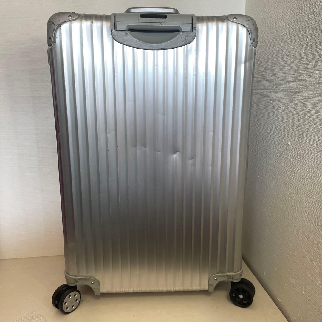青ロゴ RIMOWA トパーズ 84L アルミニウム チェックインL 4輪
