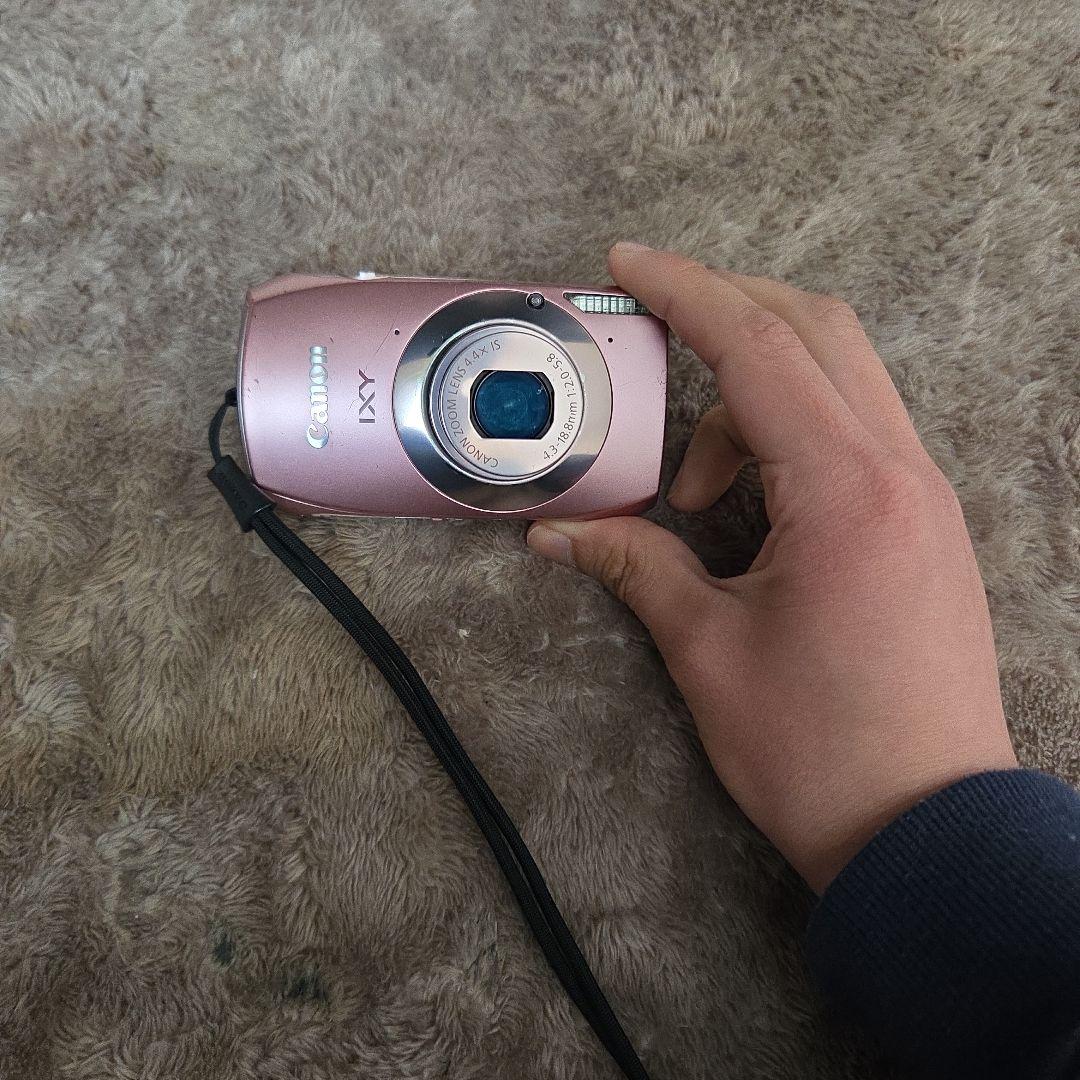 Canon IXY ピンク NFC機能付き 本体と付属品