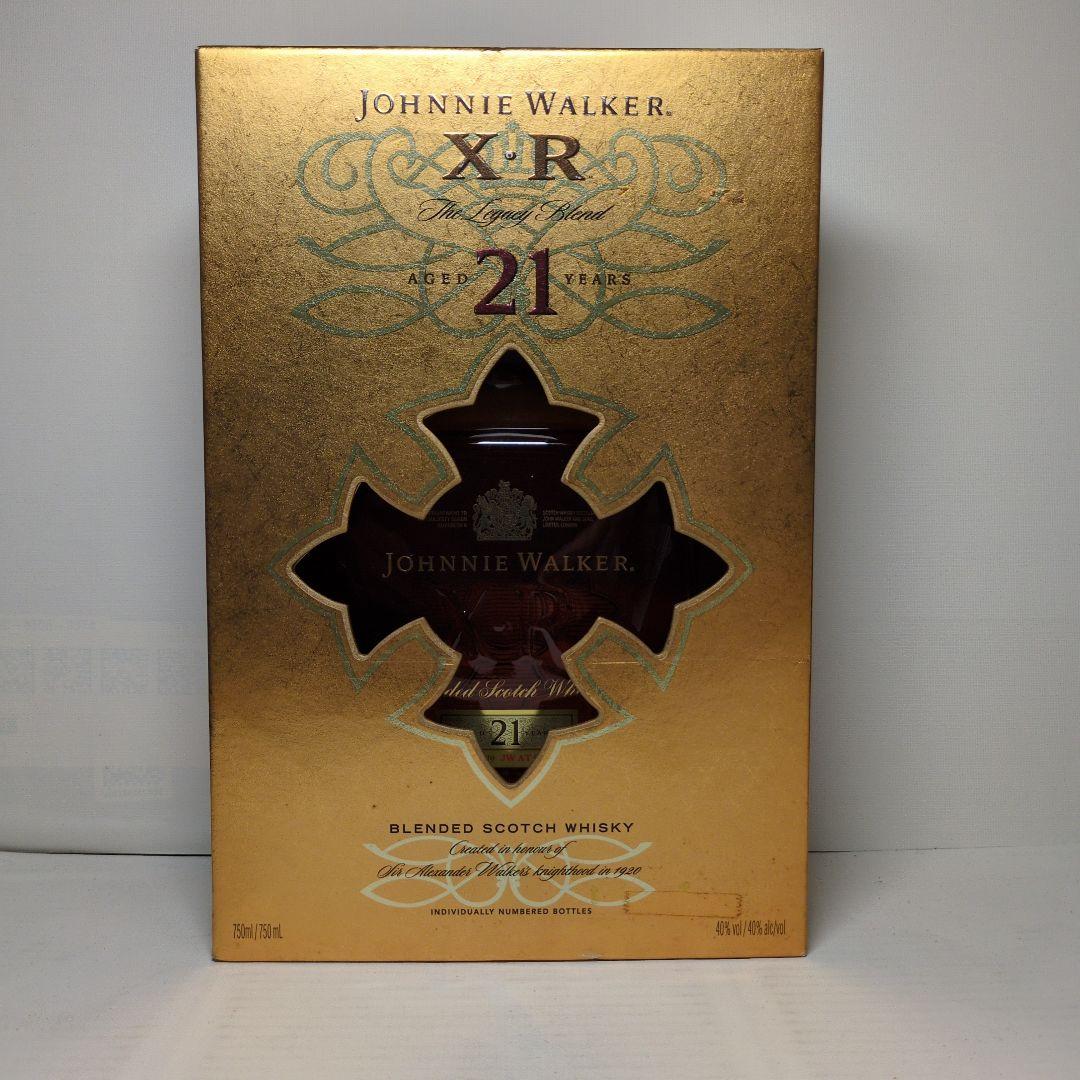 ウイスキー Johnnie Walker XR 21 Years 750ml