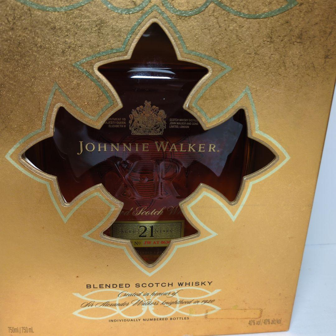 ウイスキー Johnnie Walker XR 21 Years 750ml