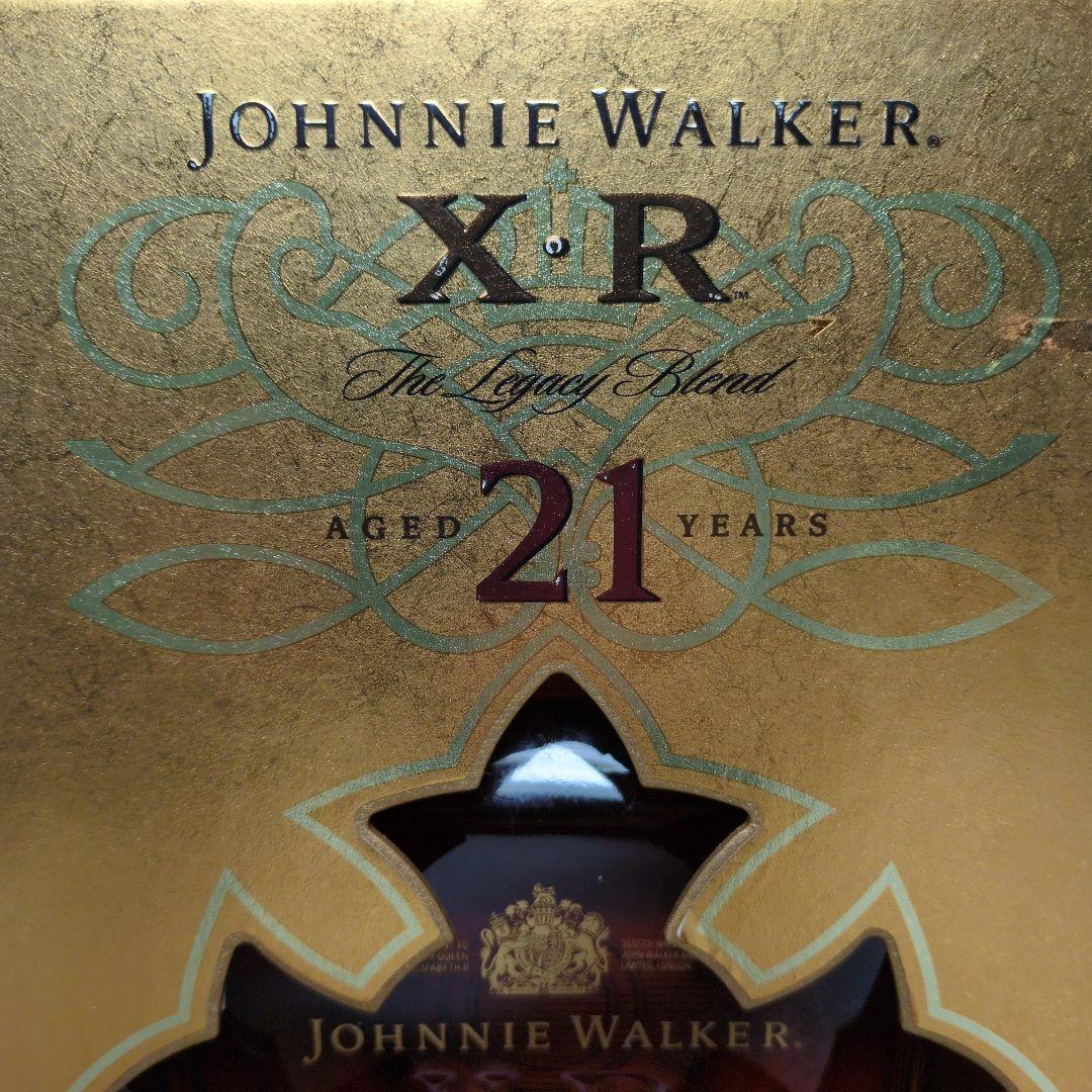 ウイスキー Johnnie Walker XR 21 Years 750ml
