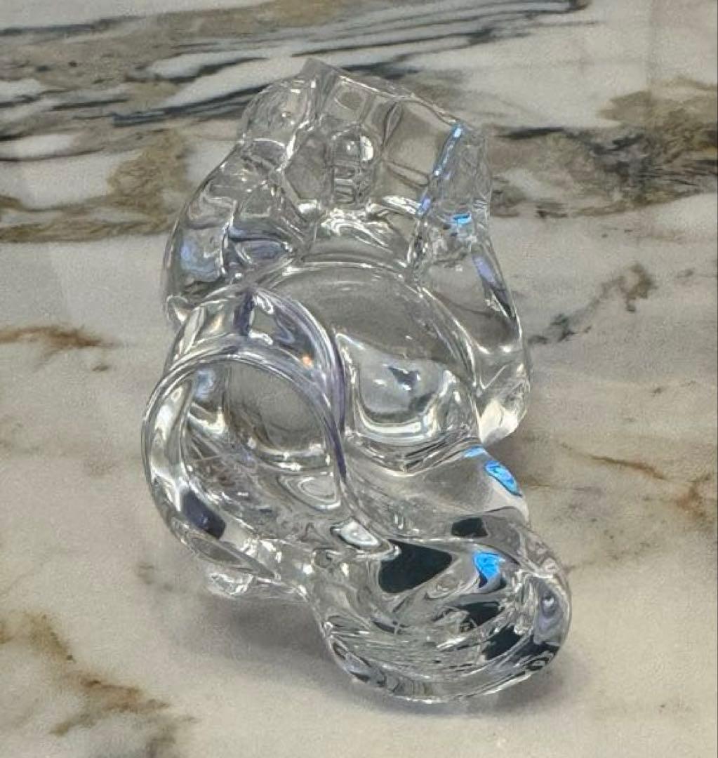 Baccarat ノエル テディベア 　クリア　bear present 熊