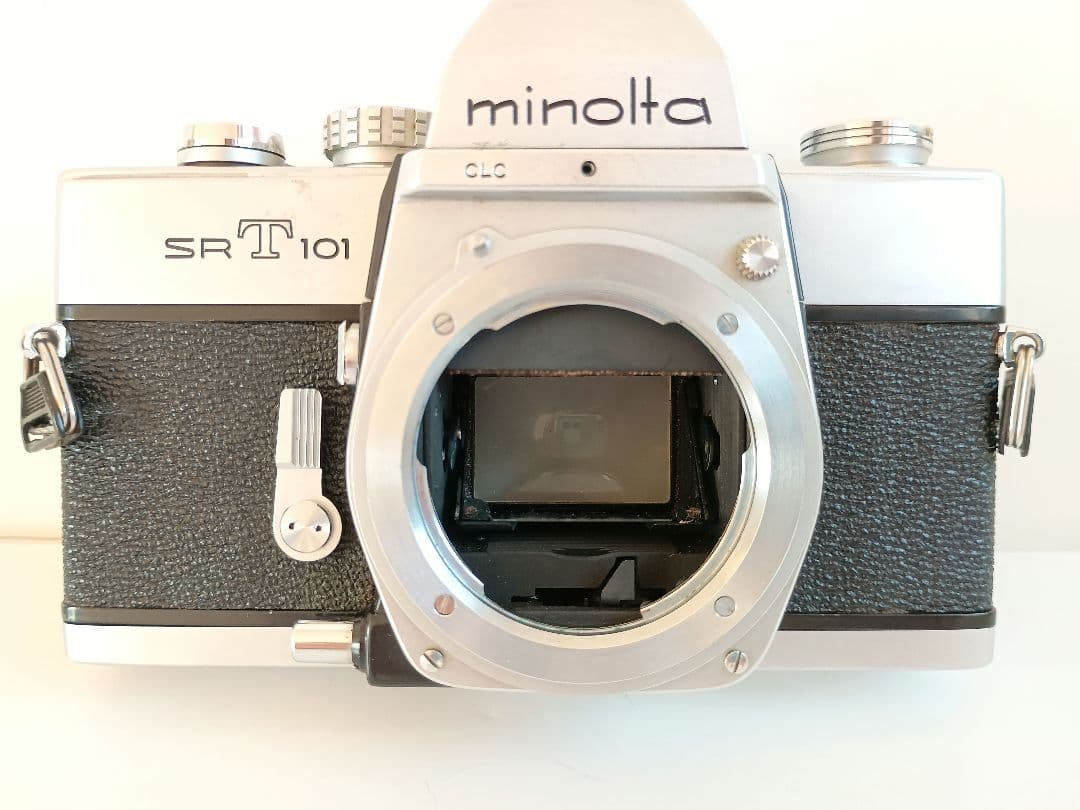 181【匿名配送】ミノルタ SRT 101 一眼レフ フィルムカメラ 露出計OK