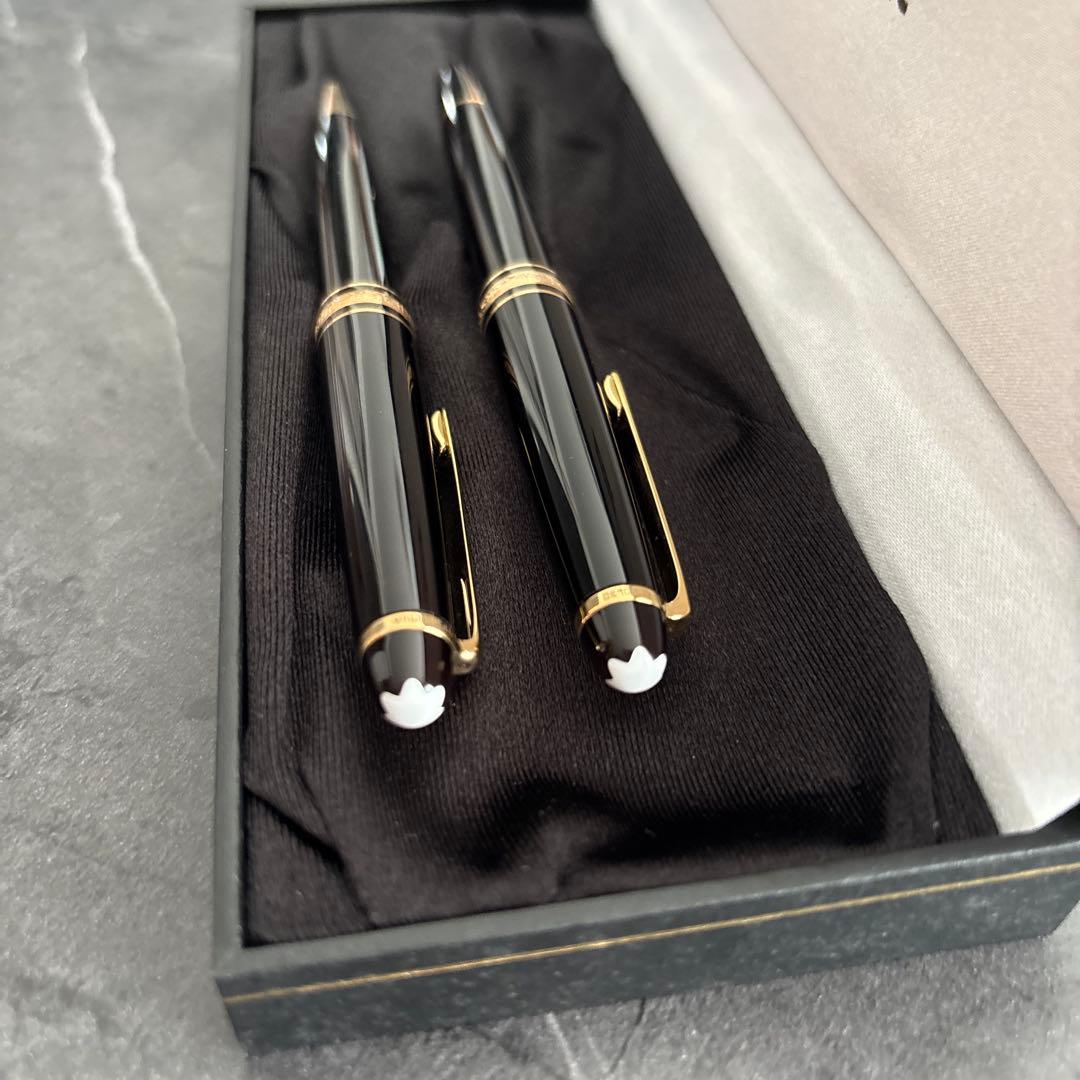 MONT BLANC 万年筆 14金 ボールペンセット