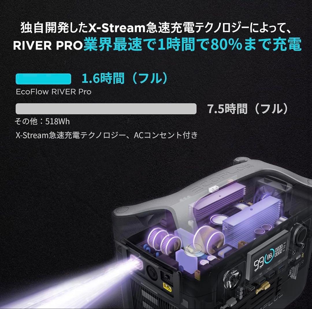 2／3だけの価格⭐︎ECOFLOW  Proポータブル電源⭐︎