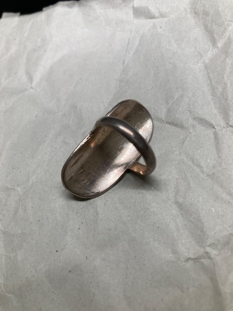 ビンテージ 刻印 925 ターコイズ レッドコーラル シルバー リング