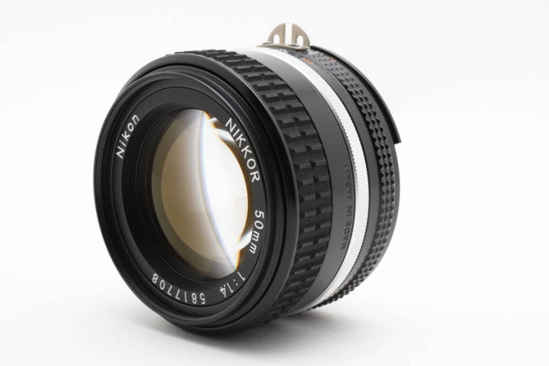 【美品】Nikon Ai-S NIKKOR 50mm F1.4 ニコン #529