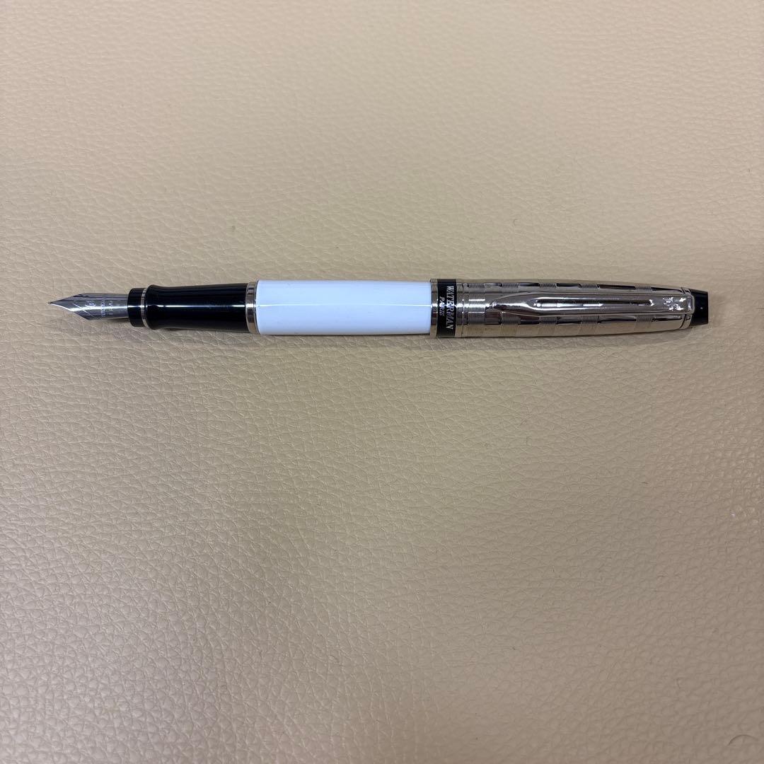 WATERMAN 万年筆 エキスパート デラックス ホワイトCT