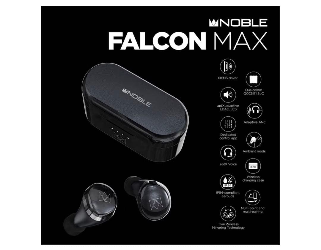 Noble Audio イヤホン FALCON MAX☆美品