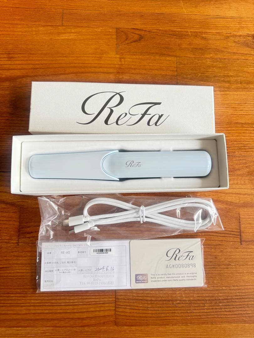 ReFa コードレスアイロン 白