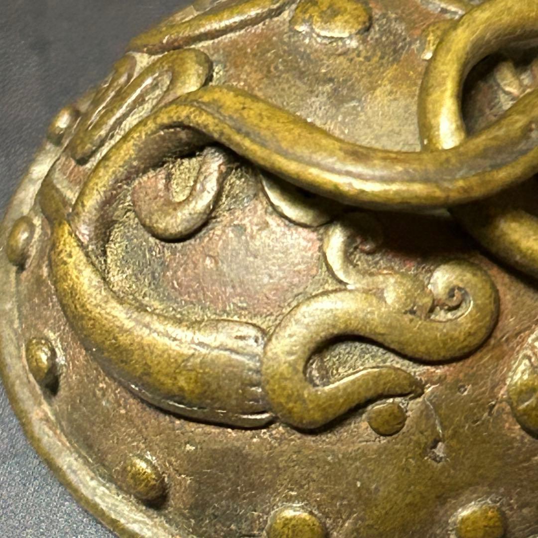 江戸時代の根付け　雨竜