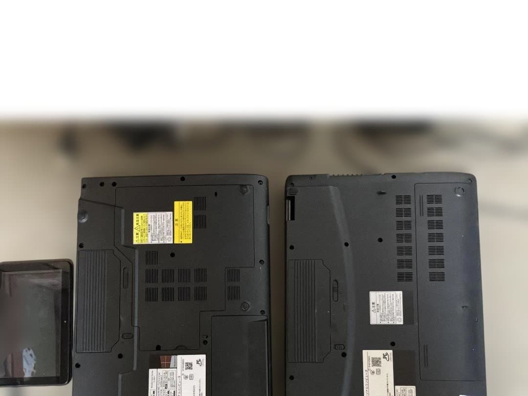 NECノートPC 2台(Core i7/i5)ジャンク＋Fireタブレット