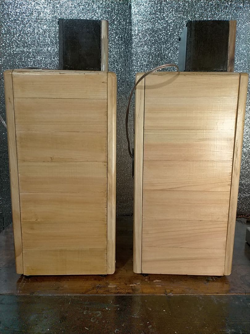 【自作044】3way-WホーンVCC White-Wood Edition