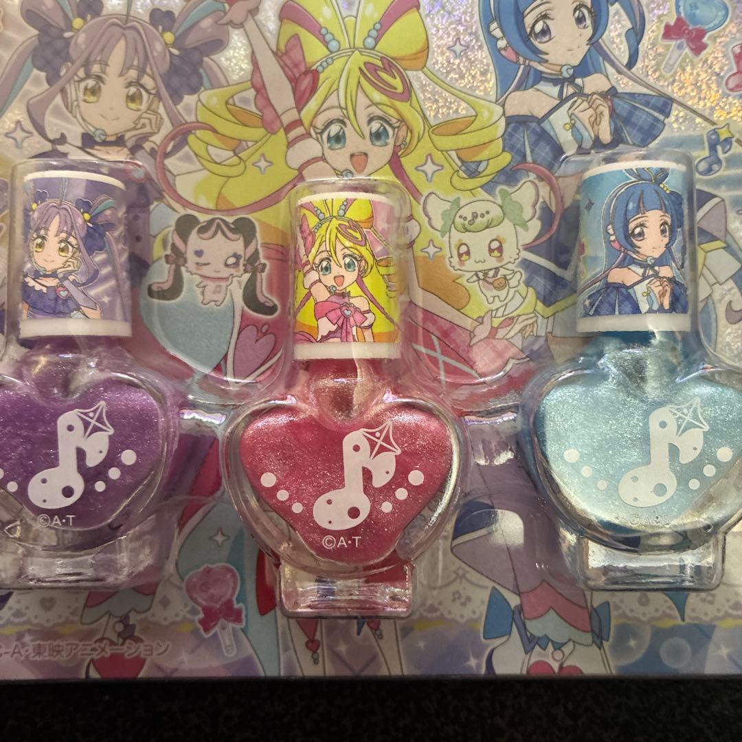 きみとアイドル　プリキュア　剥がせるマニキュア