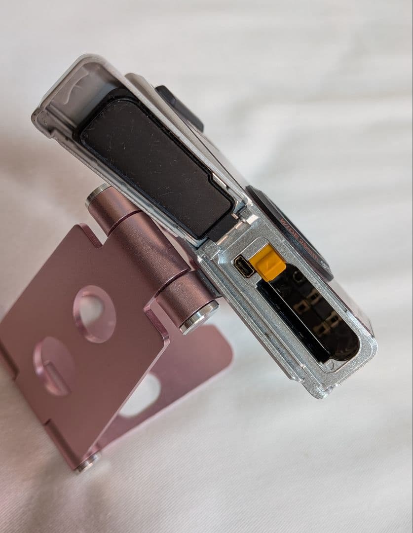 動作確認済■防水 Optio W60 ペンタックス■コーラルピンク■コンデジ