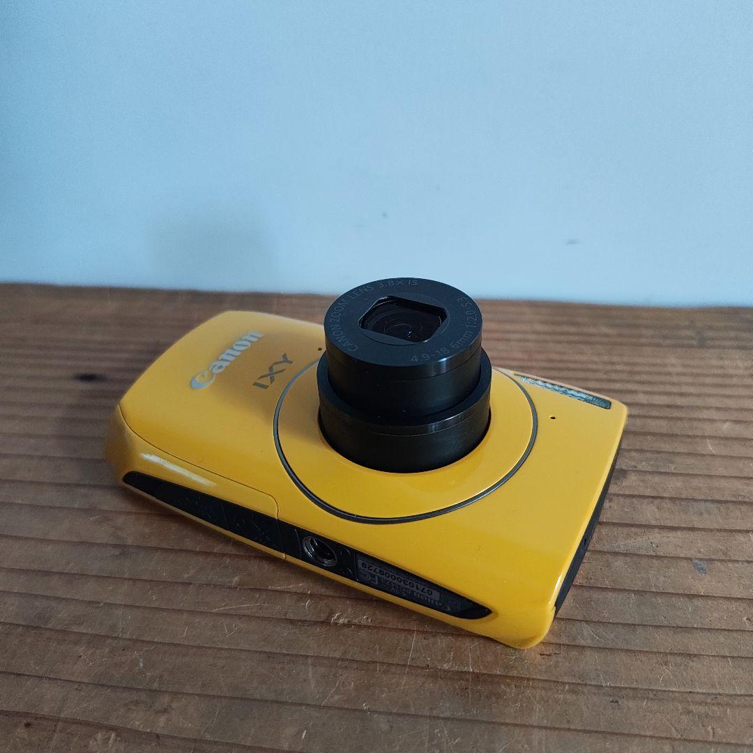 【美品】Canon IXY 30S イエロー 付属品 ケース付き 動作確認済