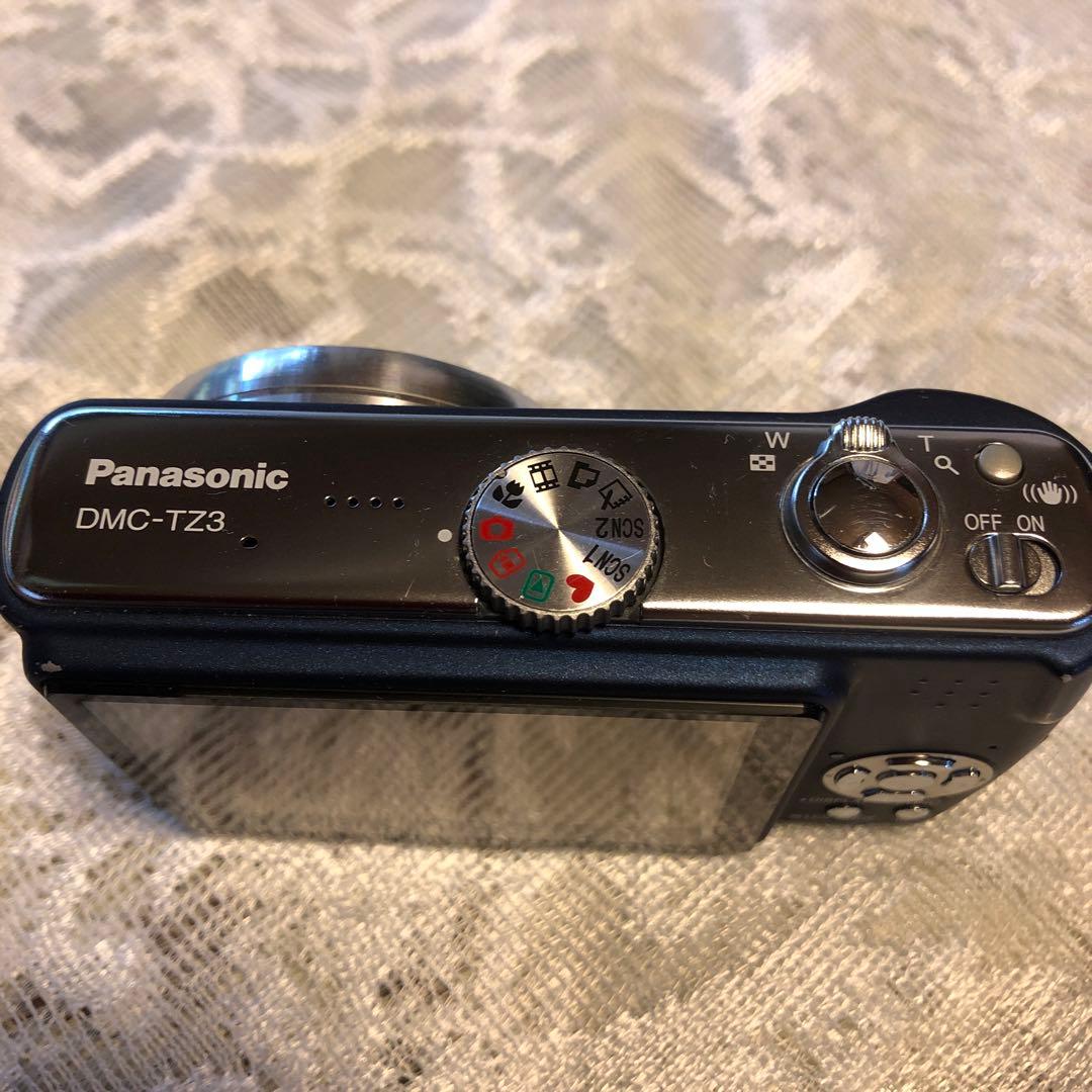 Panasonic DMC-TZ3 コンパクトデジタルカメラ　互換バッテリー付き