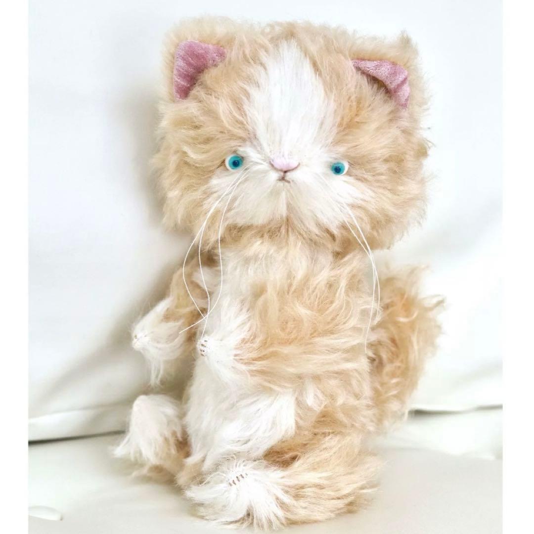 ずっと思い出の中に 仔猫 アーティストベア テディベア 海外作家様 ハンドメイド