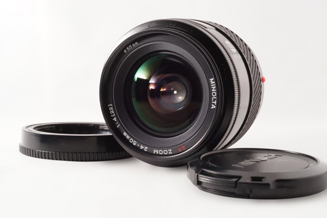 MINOLTA α-7 一眼レフフィルムカメラ AFレンズ４本セット