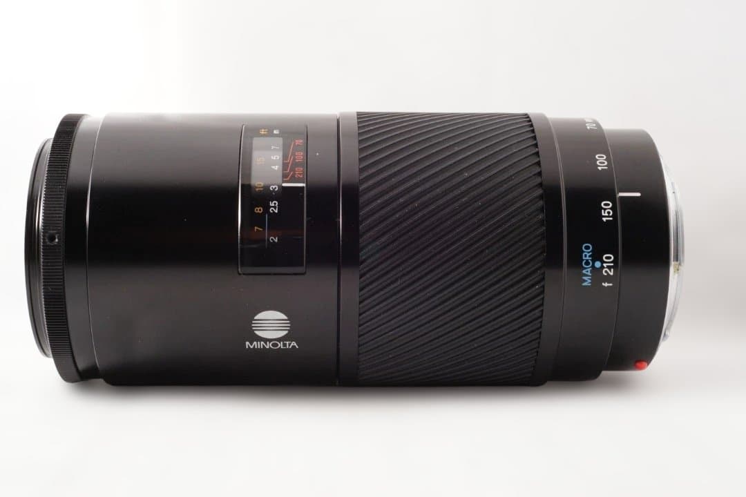 MINOLTA α-7 一眼レフフィルムカメラ AFレンズ４本セット
