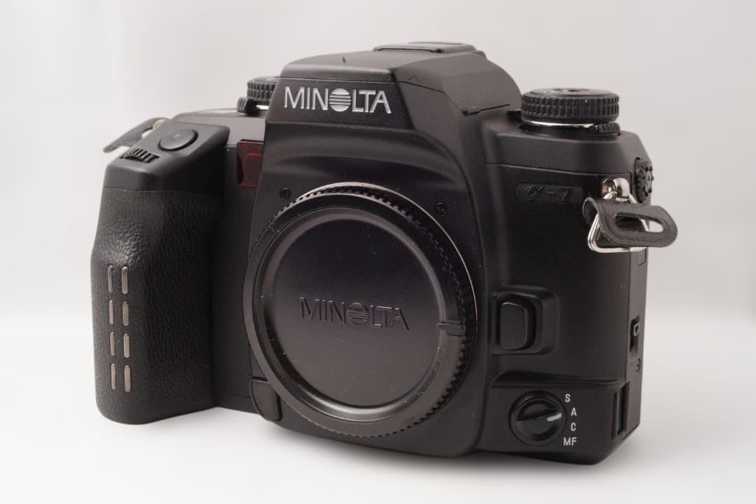 MINOLTA α-7 一眼レフフィルムカメラ AFレンズ４本セット