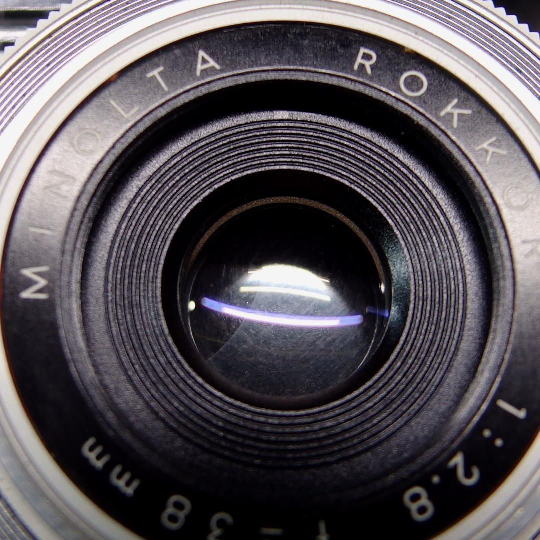 【美品】ミノルチナＰ　ロッコール３８ｍｍＦ２.８ｍｍ動作品【試写ＯＫ】