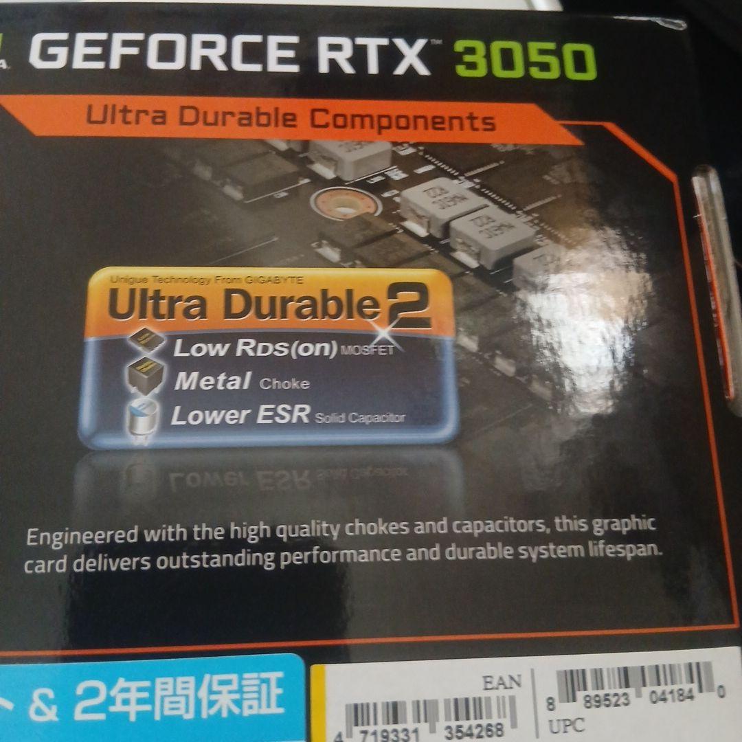 GIGABYTE GEFORCE RTX 3050 6GB　lp