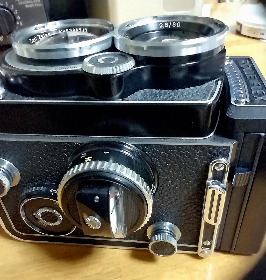ローライフレックス　プラナーF2.８付　ケース付き美品