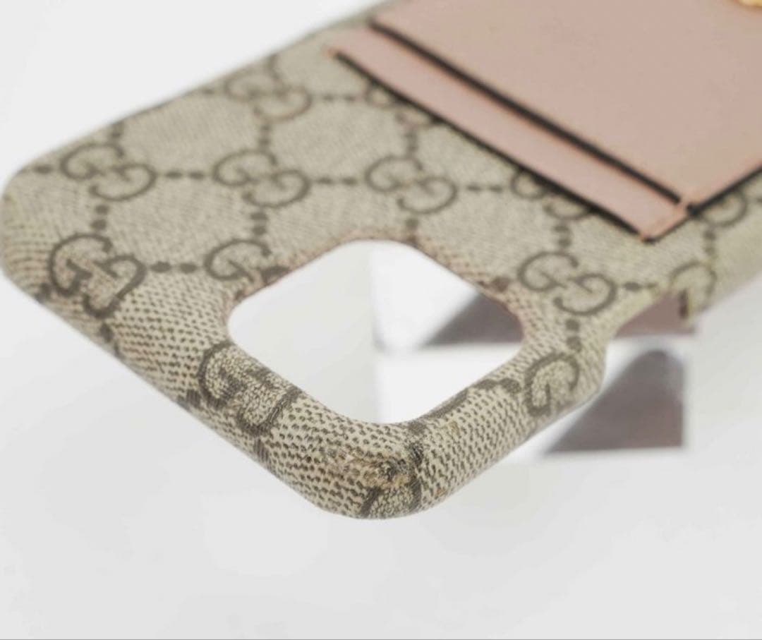 GUCCI iPhone12 Pro Maxケース GGパターン
