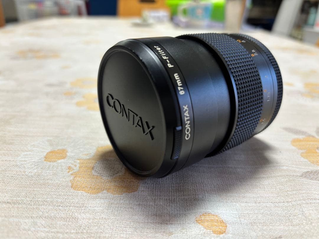 CONTAX プラナー85mm1.4 メタルフード・リングセット
