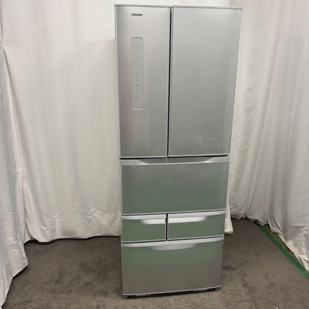 ★240　冷蔵庫　500ℓ-600ℓ　東芝　ベジータ　安い　観音開き　設置無料
