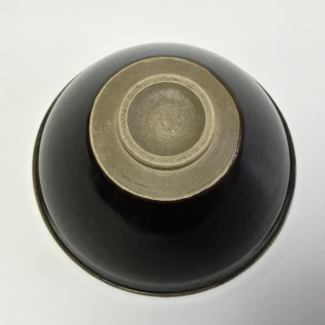 天目茶碗 草山 天目台 イジ塗 淡々斎好 貴人台 茶道具 古物品