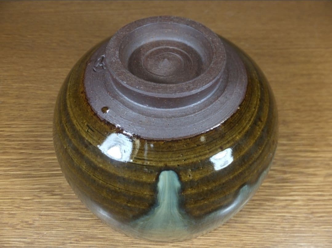 真作保証 近重治太郎 自作 小岱茶碗 伝統工芸功労者 コレクター放出品 熊本県
