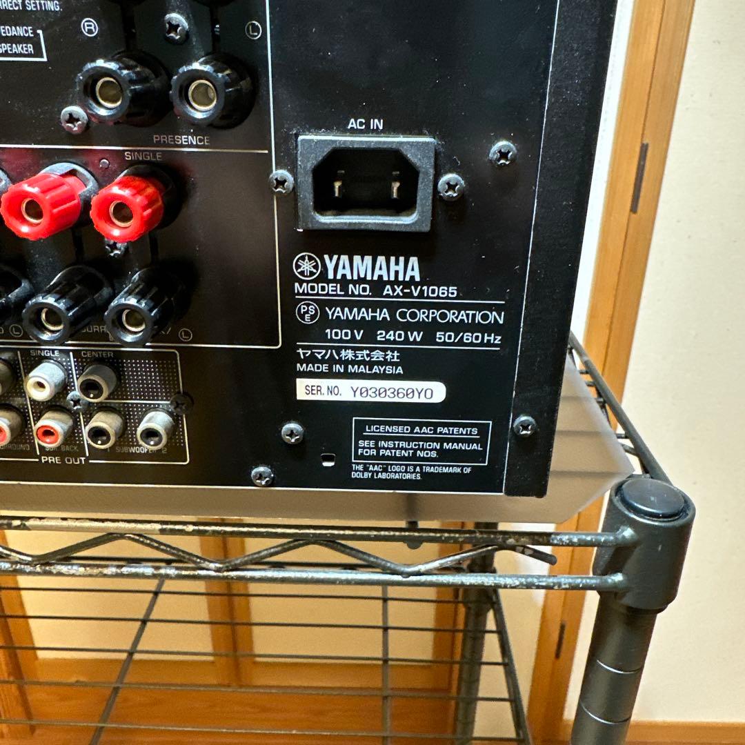 YAMAHA AX-V1065 AVアンプ ジャンク品