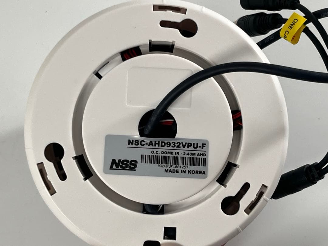 NSS 防犯カメラ NSC-AHD932VPU-F ドーム型 動作確認済み 中古