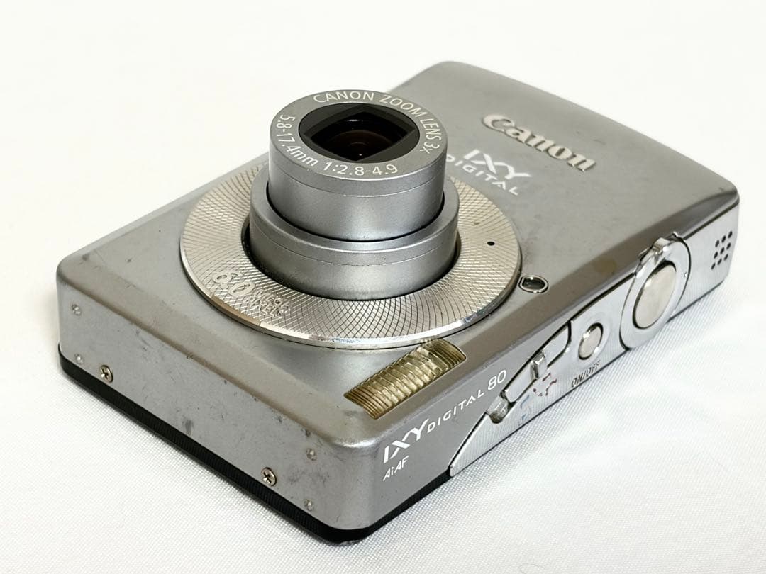 【完動品】Canon IXY DIGITAL 80 AiAF 動作確認済