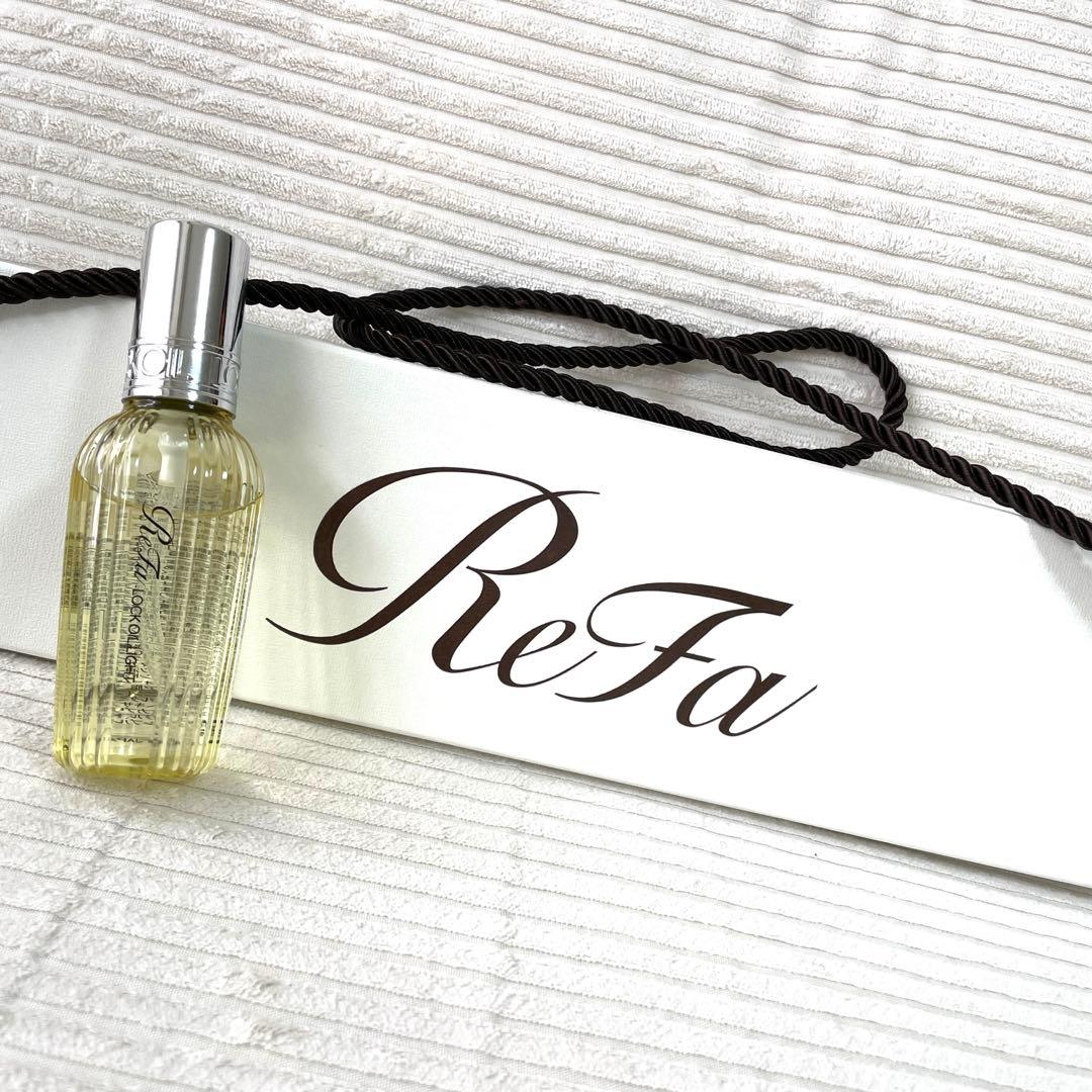 【美品】リファ ReFa ストレートアイロンプロ　ロックオイルライト