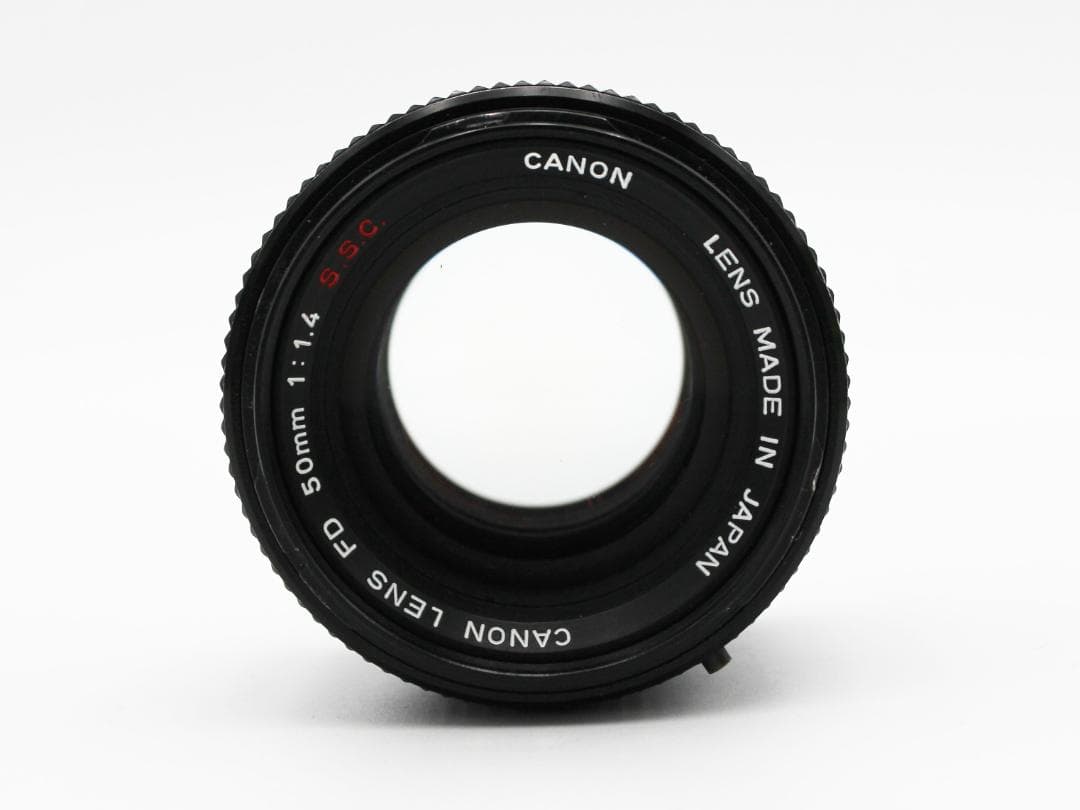 【動作品】Canon AE-1 FD 50mm F1.4 S.S.C レンズ付